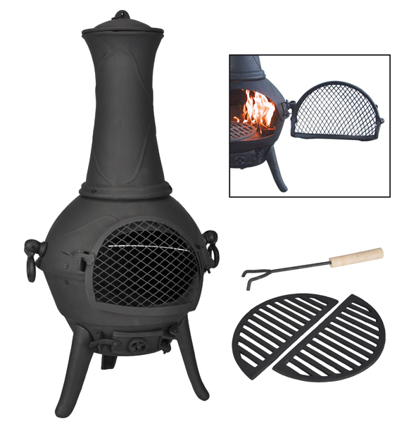 Aluguss Terrassenofen