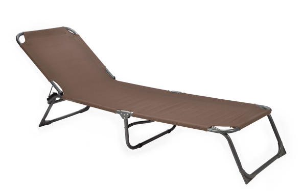 Sonnenliege - Farbe: Cappuccino
