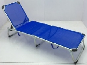 Sonnenliege aus Aluminium