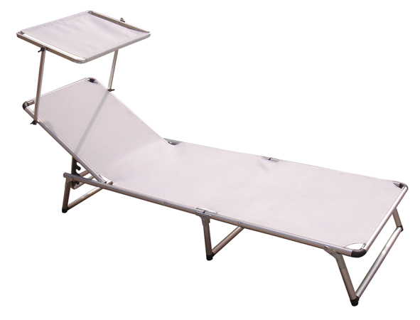 Sonnenliege mit Sonnendach