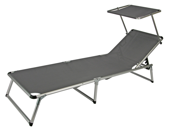 Sonnenliege mit Sonnendach