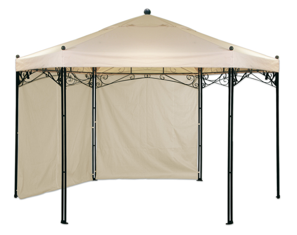 Metall-Pavillon sechseckig mit 6