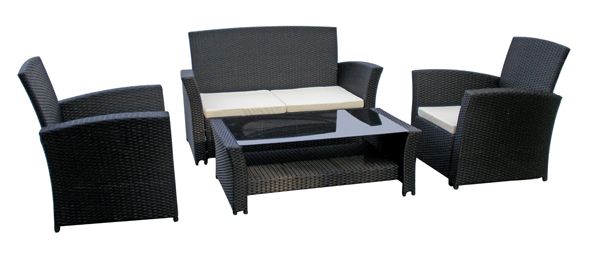 Garten Lounge Set "VEGA", grau