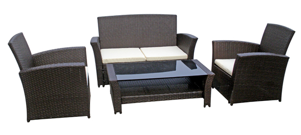 Garten Lounge Set "VEGA", braun