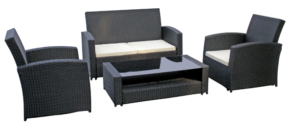 Garten Lounge Set "NANCY", grau