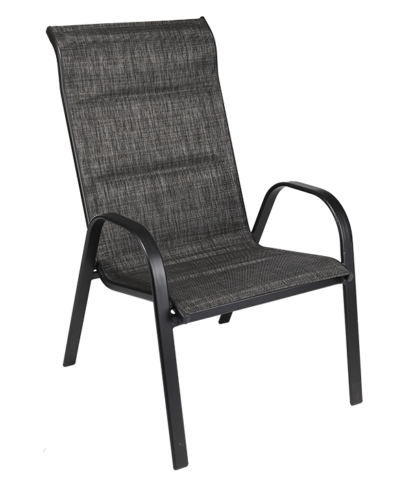 Stapelstuhl XXL gepolstert