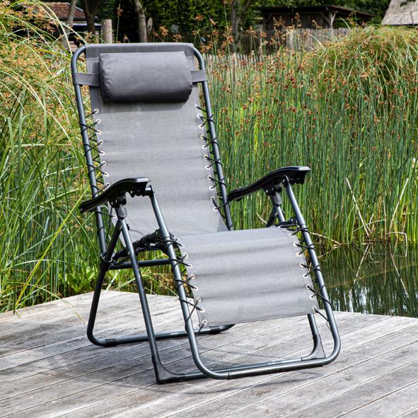 Relax-Gartenstuhl, klappbar