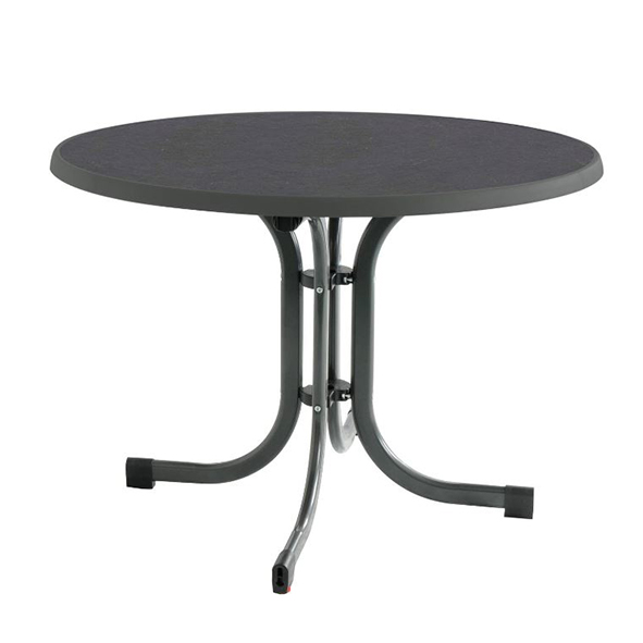 Boulevardklapptisch; Durchmesser: ca. 100cm