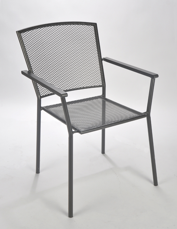 Streckmetall-Stuhl