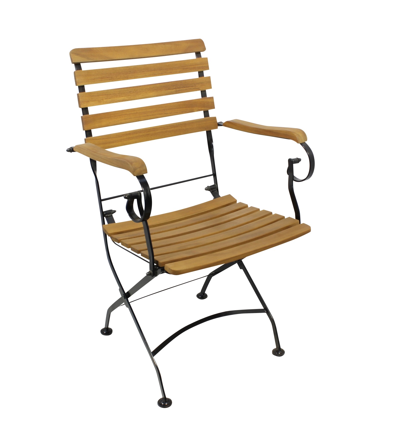 Akazie-Klappsessel Mainau mit Armlehnen