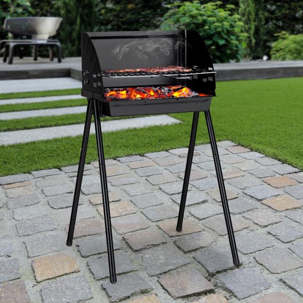 emaillierter Standgrill