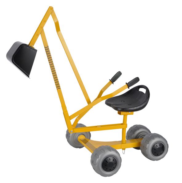 Kinderbagger mit Rädern