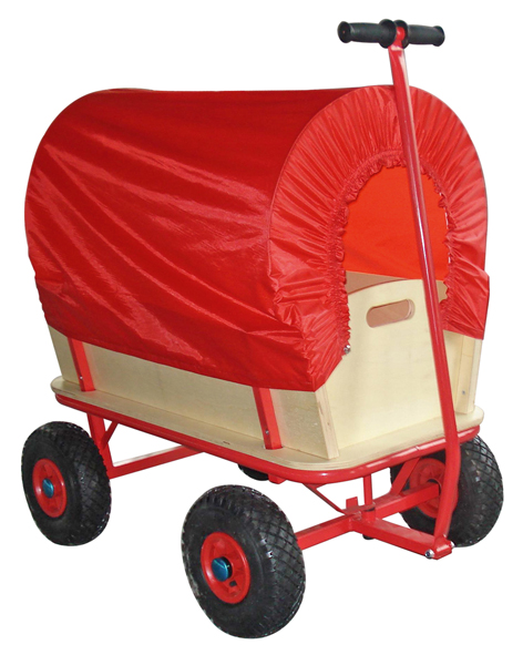 Bollerwagen mit Regendach
