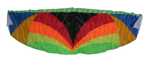 Lenkdrache in Regenbogenfarben