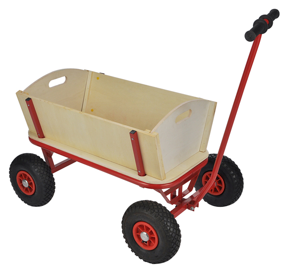 Holz-Transportwagen