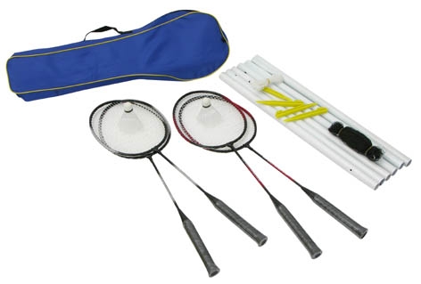 Badminton-Set 11 teilig für max. 4
