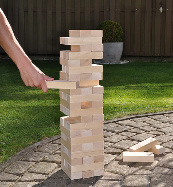 Wackelturm-Spiel XXL