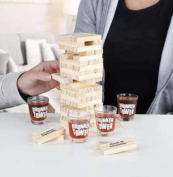 Wackelturm Trinkspiel
