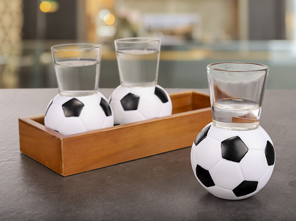Fußball-Schnapsgläser