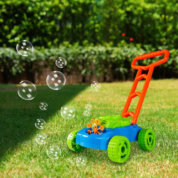Seifenblasenrasenmäher, batteriebtrieben