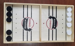 Brettspiel Hockey aus Holz