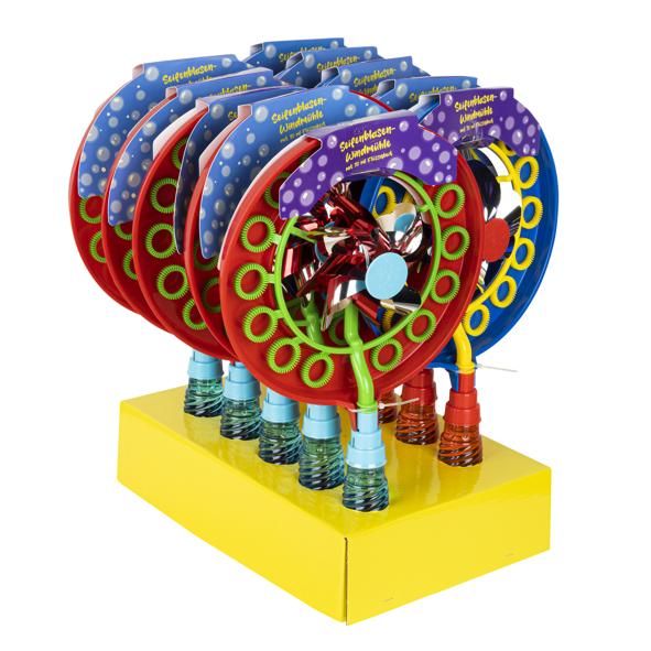 Seifenblasen-Windmühle