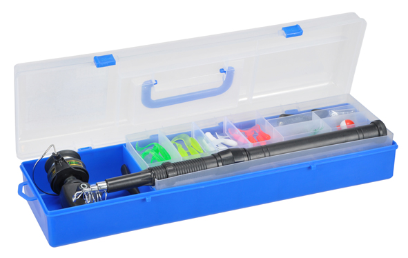 Angler-Set, 40 tlg. im Angelkoffer