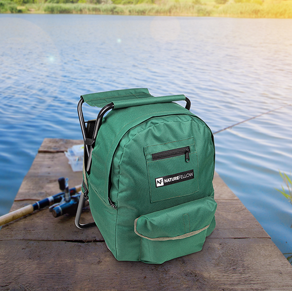 Angel-Rucksack inkl. Hocker