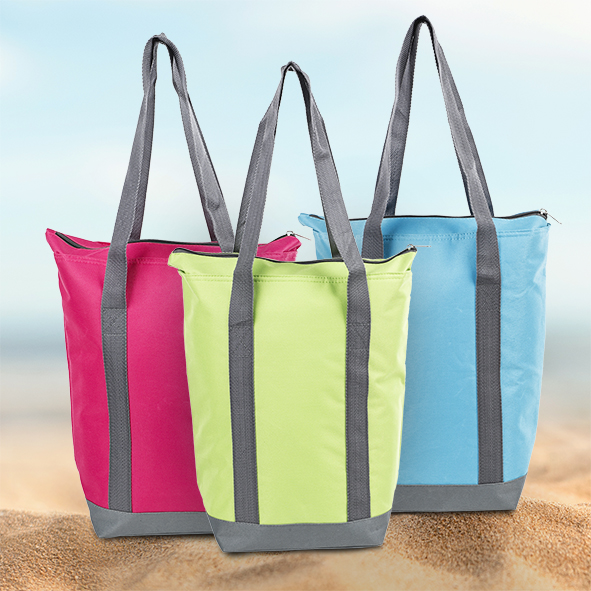 Strandtasche / Kühltasche aus Polyester