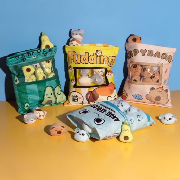 Snackkissen, sortiert, ca. 38 x 45 cm