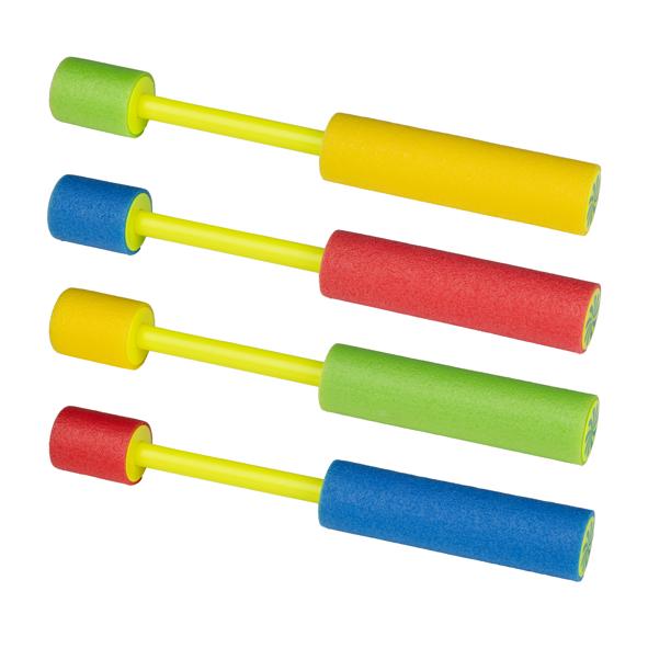 Wasserpistole, farblich sortiert