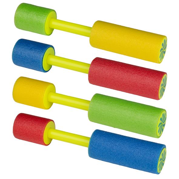 Wasserpistole, farblich sortiert