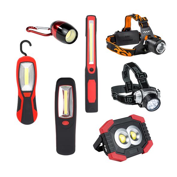 Mischkarton Arbeitslampen