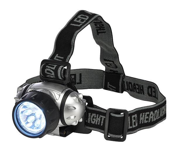 Kopflampe aus Kunststoff