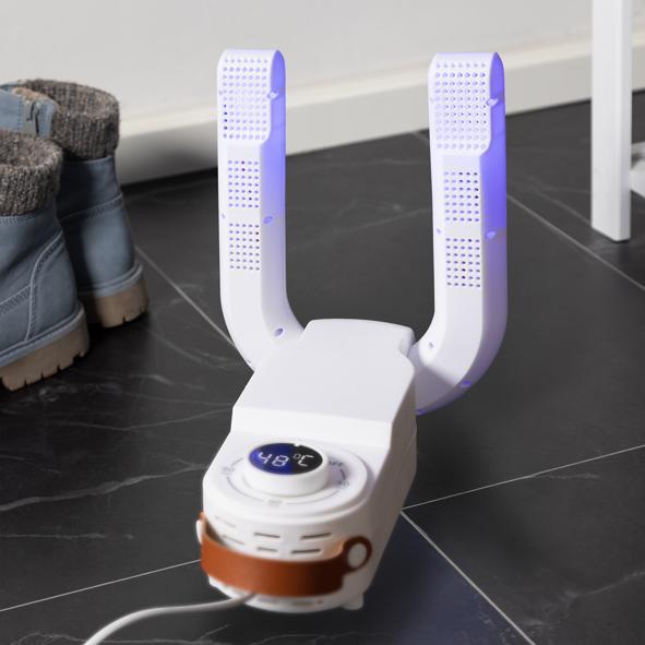Faltbarer Schuhtrockner, elektrisch