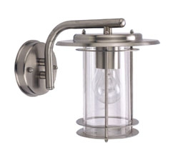 Edelstahl-Aussenleuchte