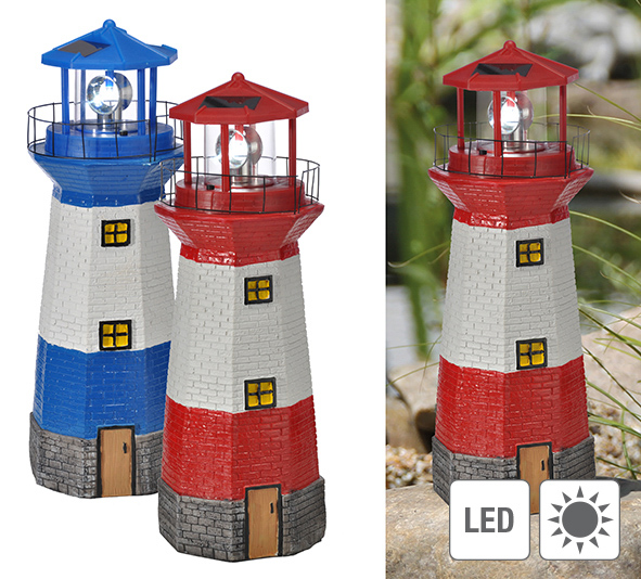 LED Solar-Leuchtturm