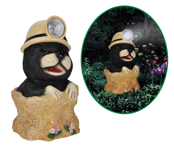 Maulwurf mit LED-Beleuchtung