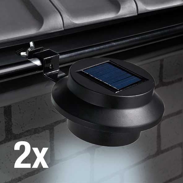 LED Solar Dachrinnenleuchten