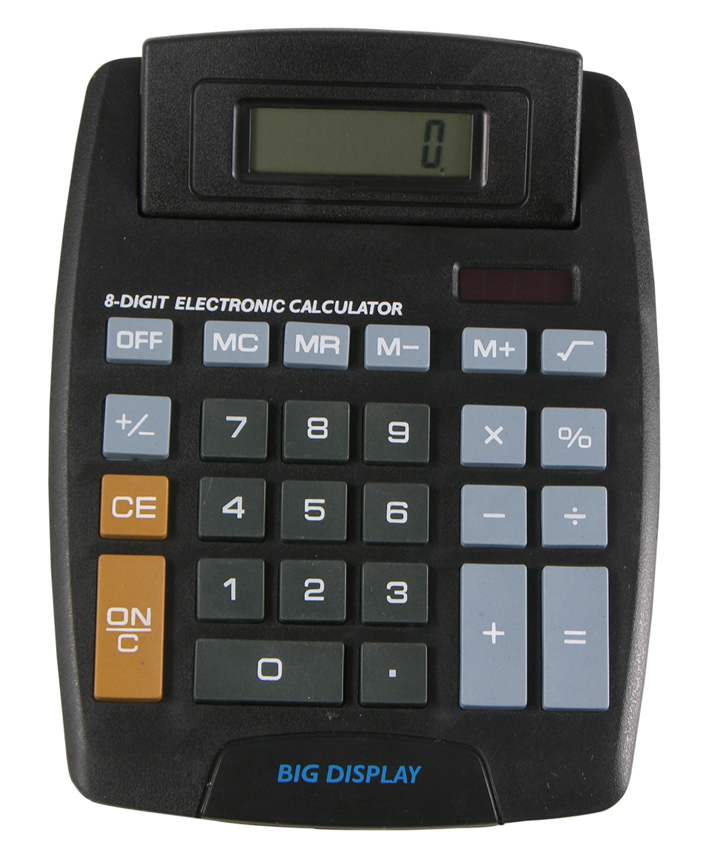 Taschenrechner  mit großem Display und