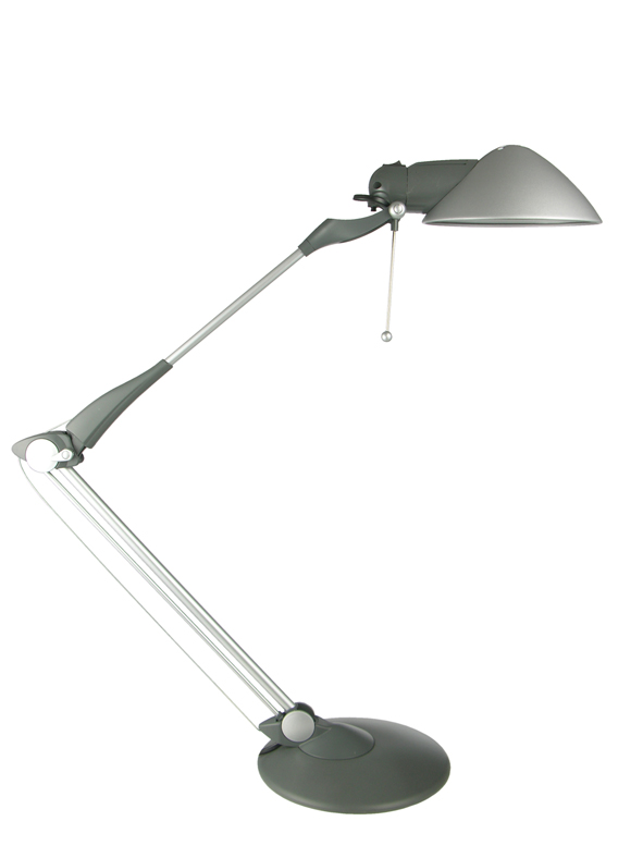 Schreibtischlampe aus Aluminium und