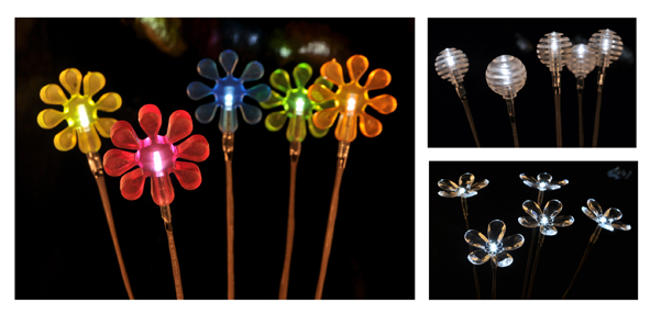 LED Solar Blumenstecker
