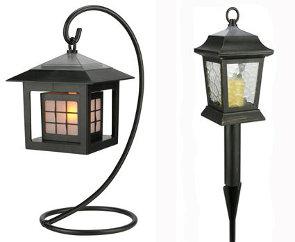 Solarlaterne, 2fach sortiert