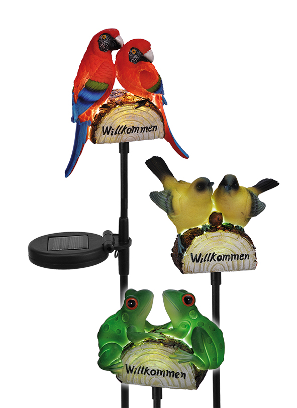 LED Solar-Gartenstecker