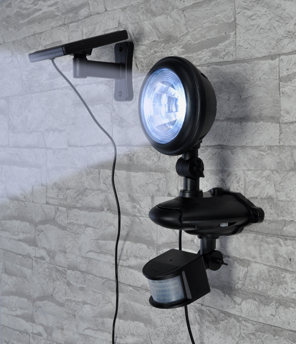 LED Solar-Außenlampe