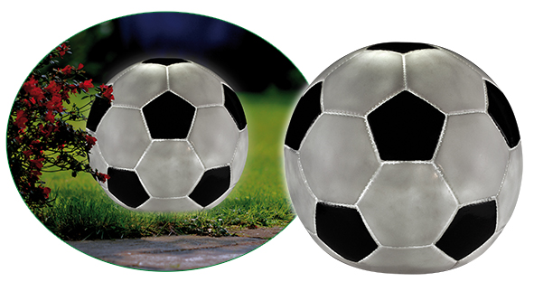 LED Solar Fußball