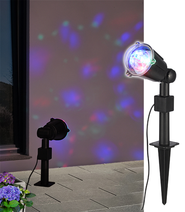 LED Partylicht mit Dreheffekt