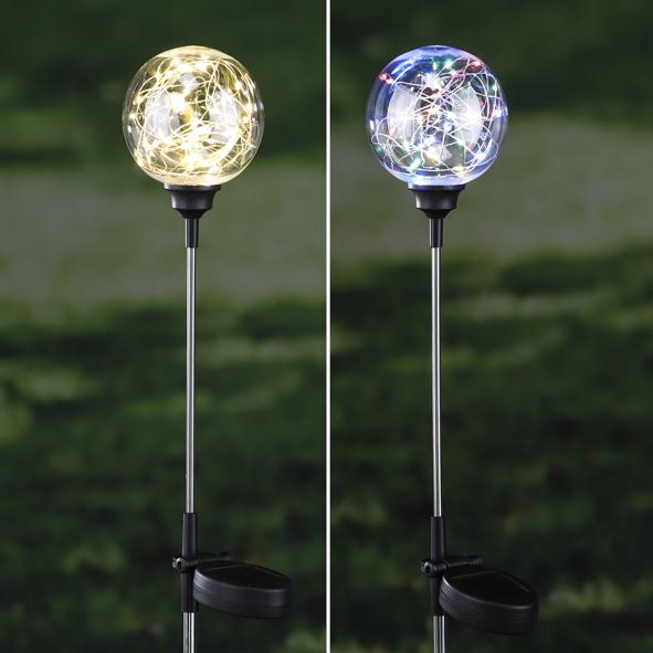 Solar Gartenstecker, 2-fach sortiert