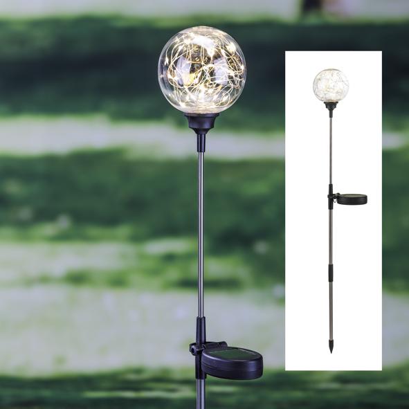 Solar Gartenstecker Kugelkopf