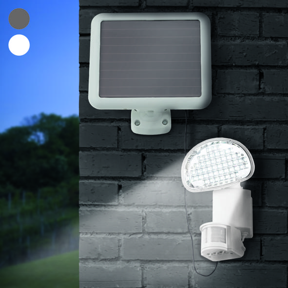 LED Solar-Außenstrahler mit Bewegungsmelder